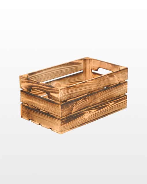 Crate With Handles Burned 50x30x23