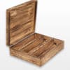 wooden crate, wooden box