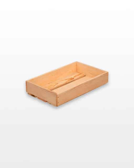 wooden crate tray box