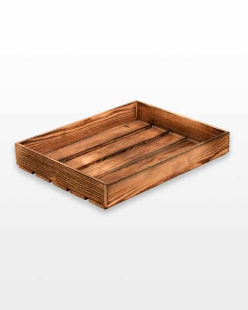 Wooden Crate-tray 50x40x8 - Image 2