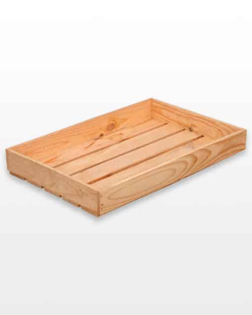 wooden crate tray box