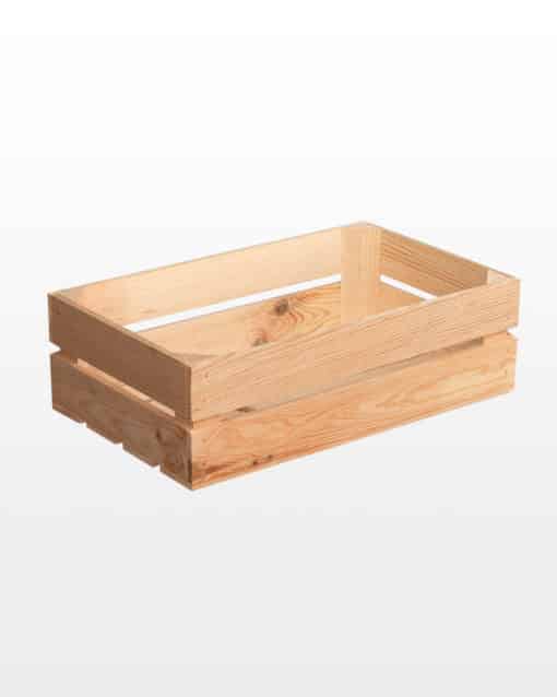 Wooden Зlaned Сrate 50x30x15