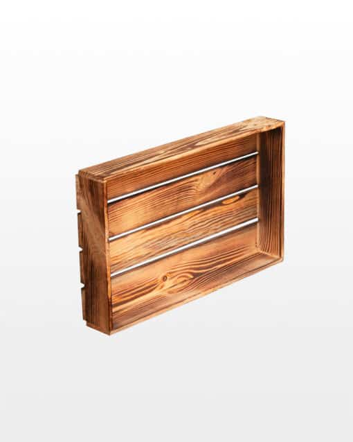 Wooden planed crate-tray 50x30x7 - Image 3