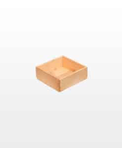 лоток ящик деревянный натуральный 20х20х8
