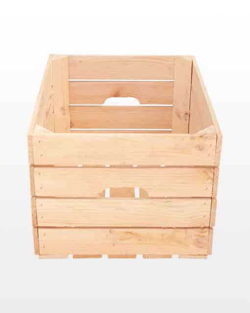 Wooden Crate With Handles 50x40x30 - Image 3
