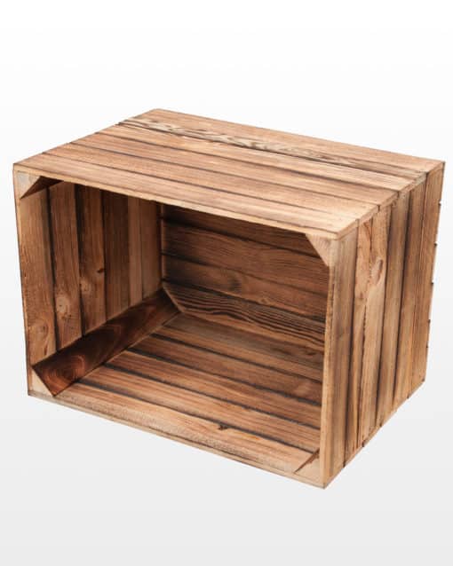 Ящик деревянный 60x40x40 глухой обожженный - Зображення 2