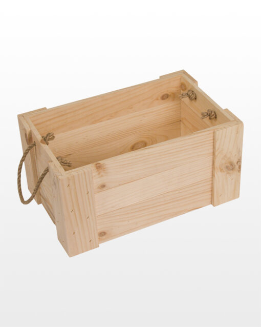 Ящик деревянный глухой строганный 40x25x20